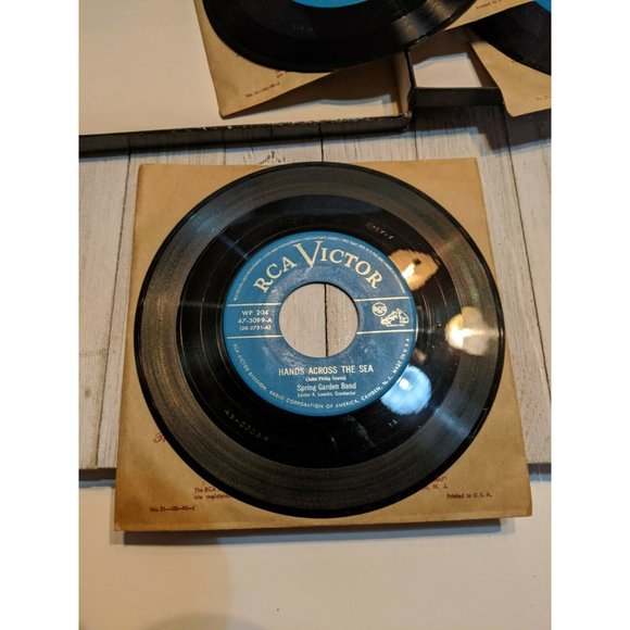 RCA Victor Musical Smart Set Band Marches Spring Garden Band 3 Records - Picture 6 of 12